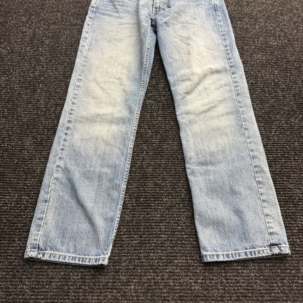 Levis 514 Straight Leg Jeans Light Wash Blue Denim Mens 32x32 - Picture 3 of 13